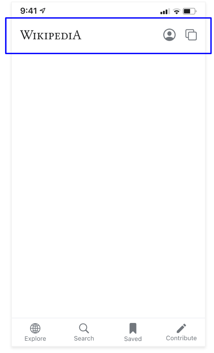 Consistent header across all pages for SaaS product engineering and product operations