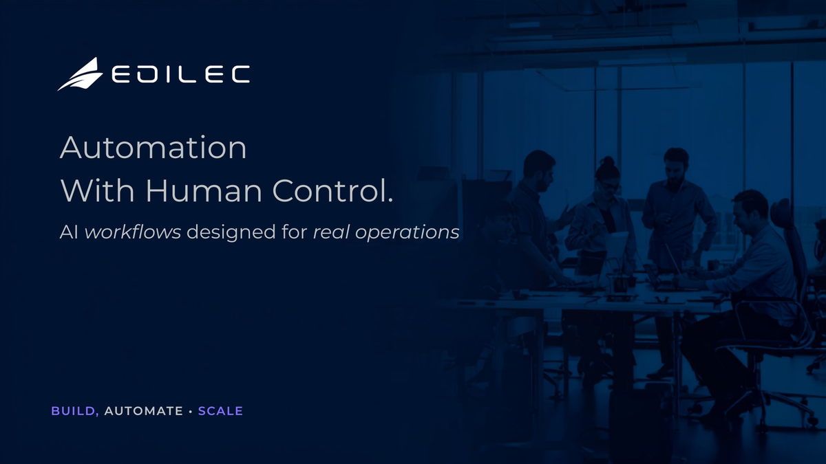 AI workflow automation by Edilec