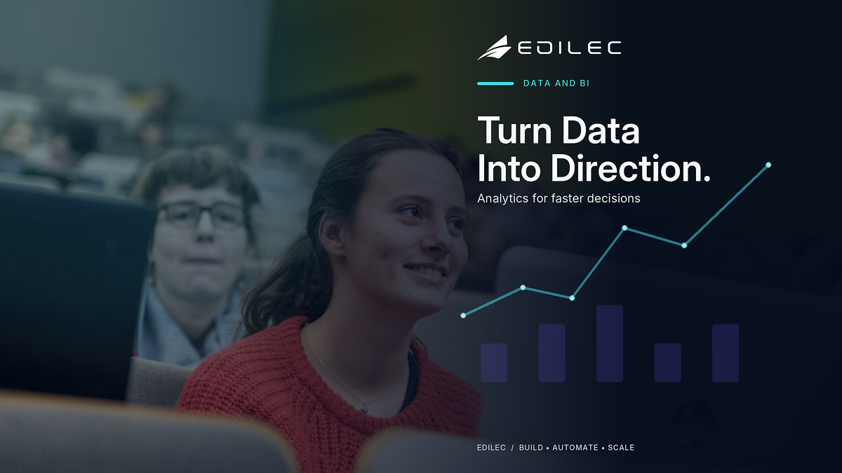 Data analytics BI dashboards by Edilec