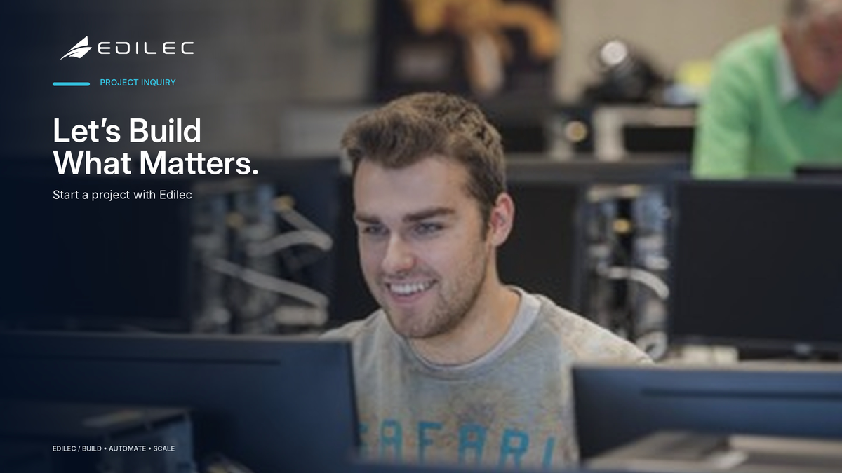 Start a software project with Edilec