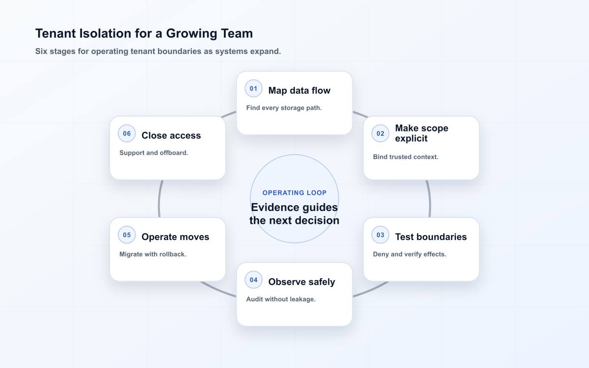 Tenant Isolation for a Growing Team