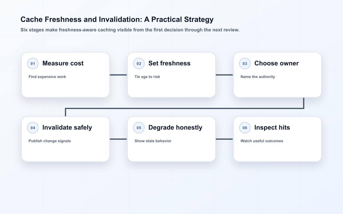 Cache Freshness and Invalidation: A Practical Strategy