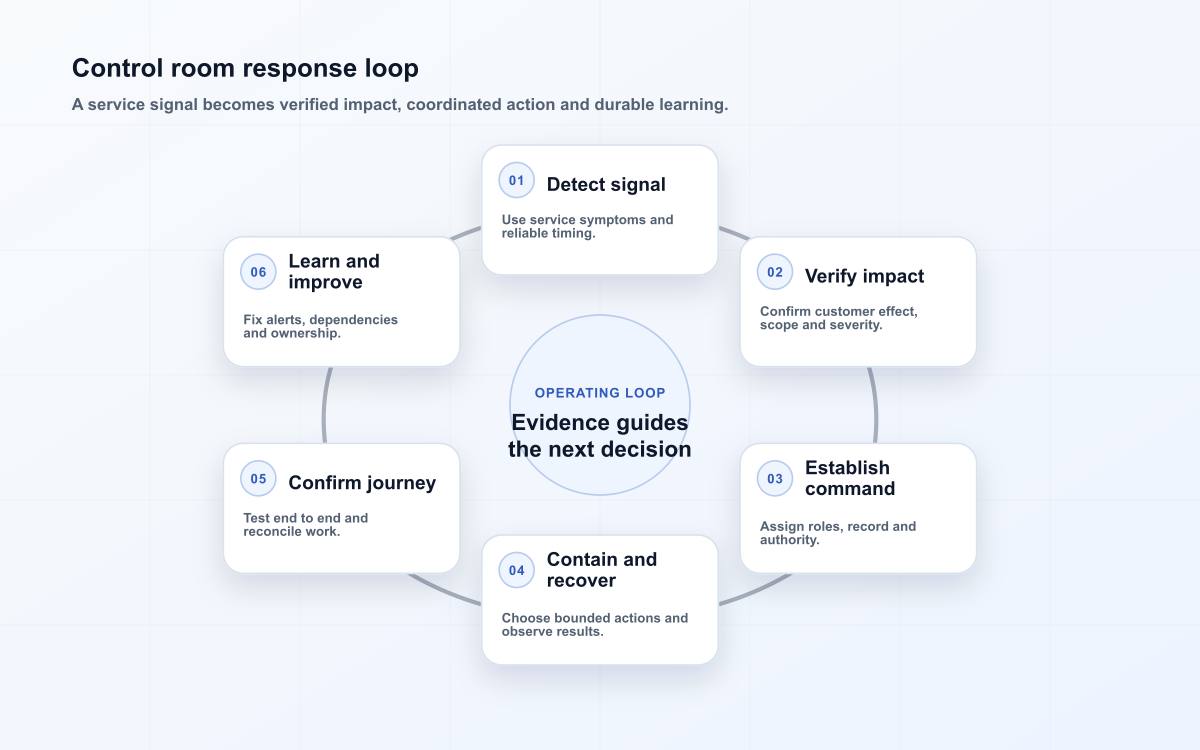 Control room response loop