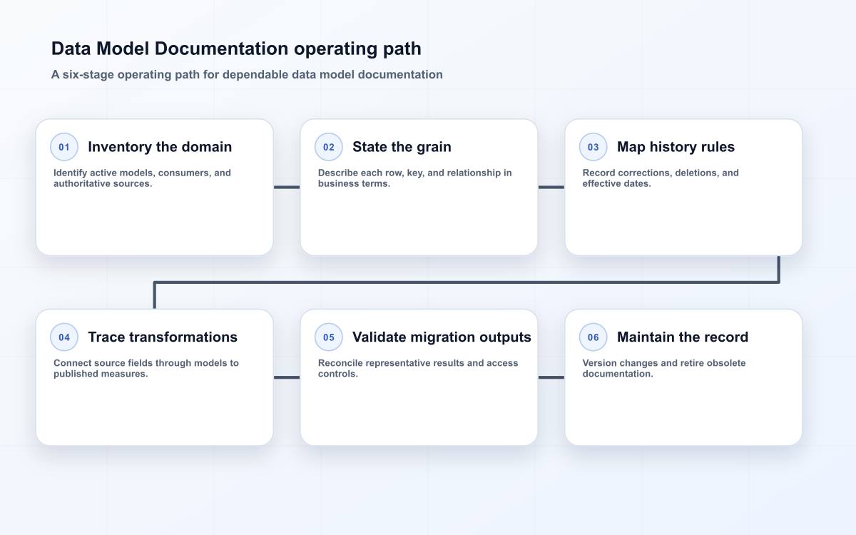 Data Model Documentation operating path