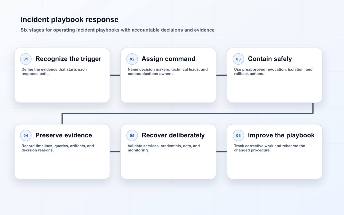 incident playbook response