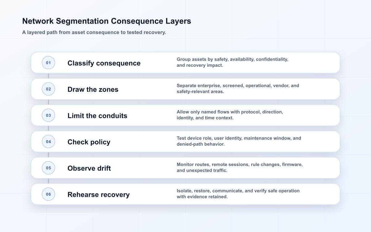 Network Segmentation Consequence Layers