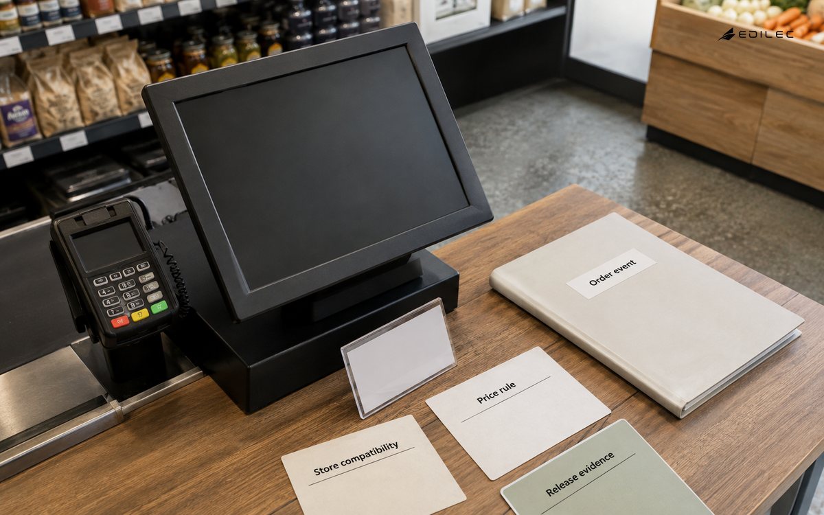 Retail test props connect price, store compatibility and order evidence.