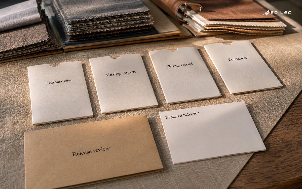 Paper evaluation cases remain separate from a release-review envelope.