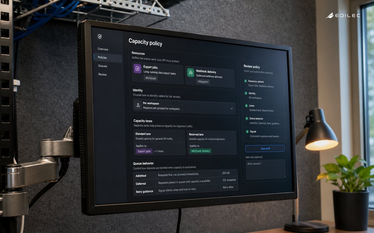 One professional display occupies about half the image.