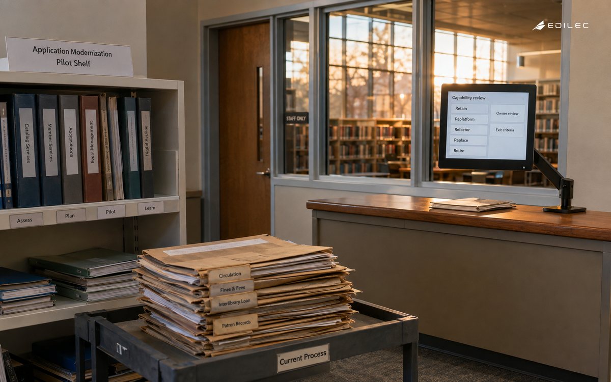 A membership office compares modernization treatments with ownership and exit criteria.
