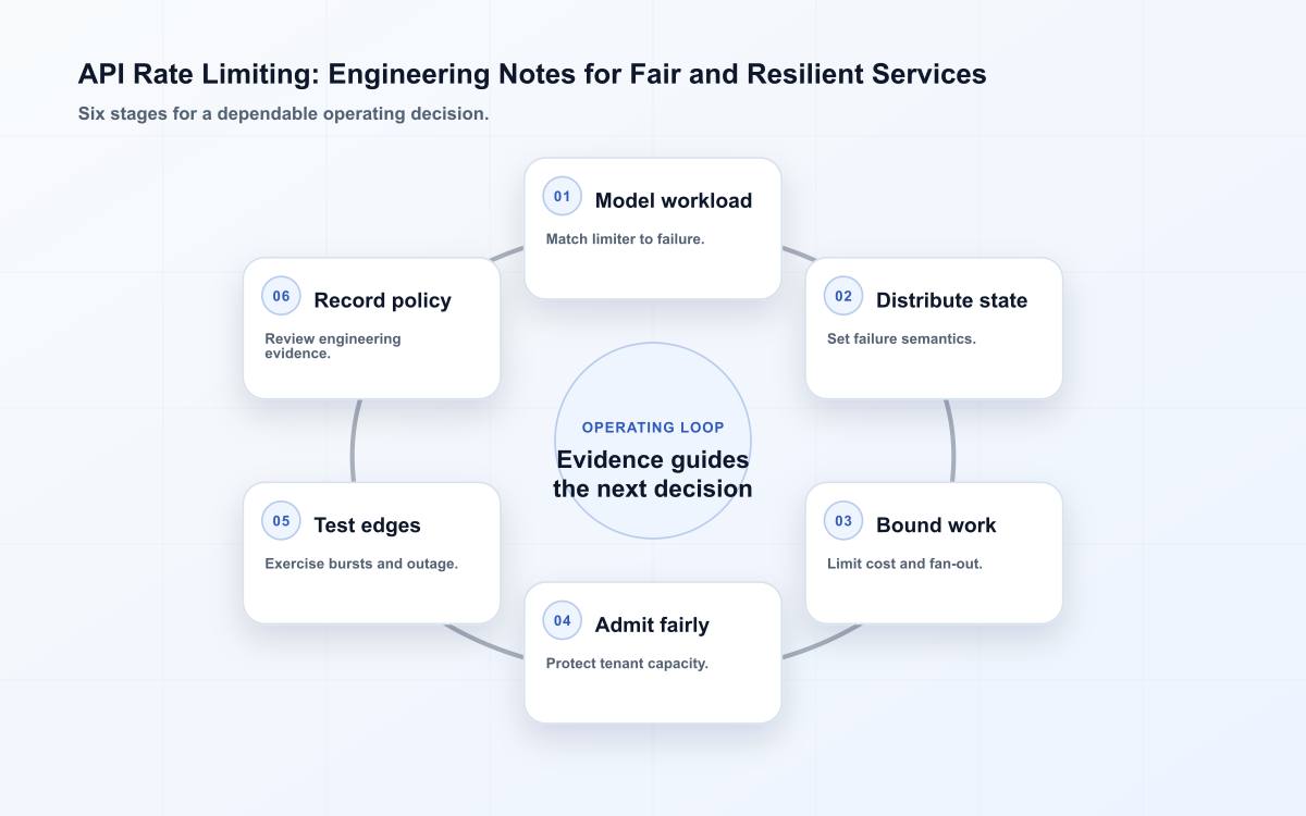 API Rate Limiting: Engineering Notes for Fair and Resilient Services
