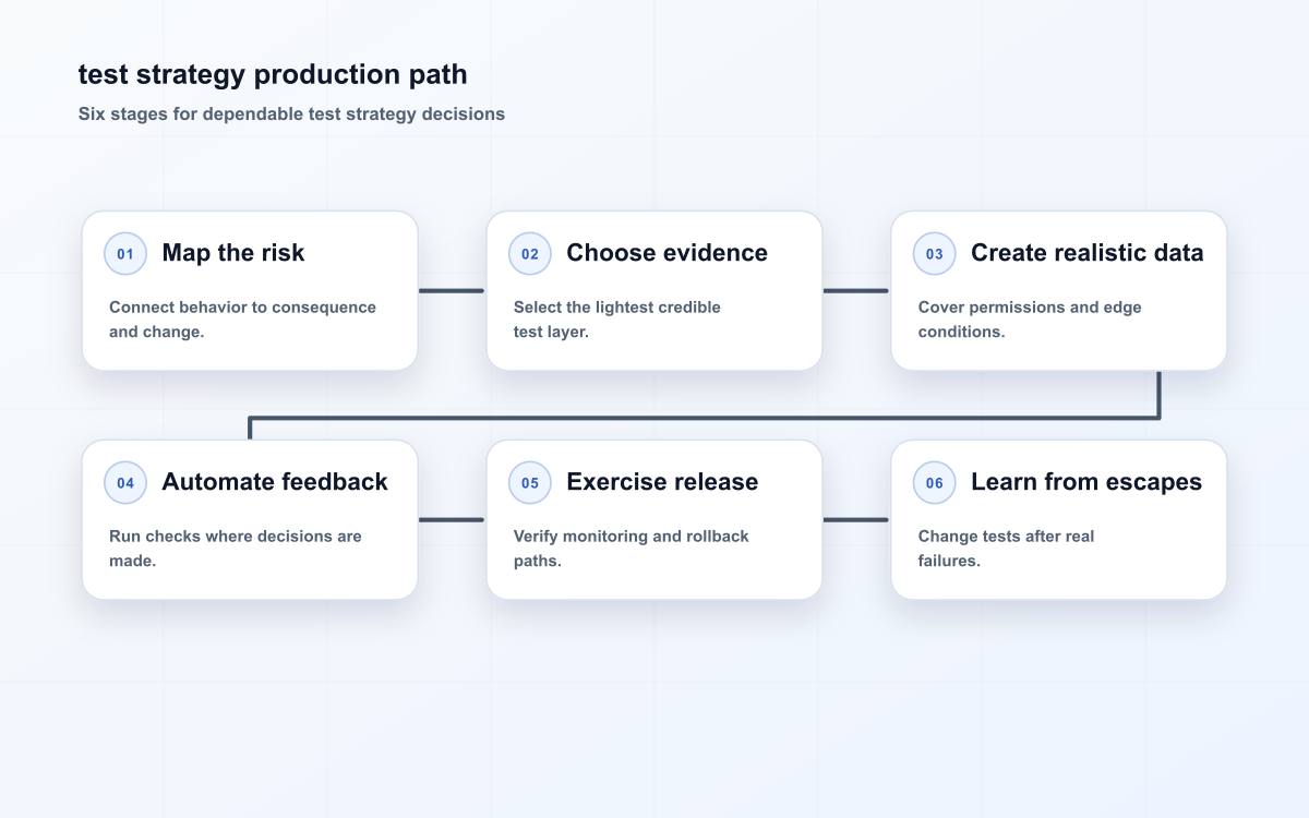 test strategy production path